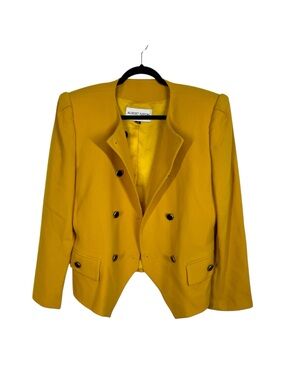 Albert Nipon Blazer Vintage Wool Double Breasted